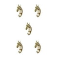 thumbnail image 2 of Maytalsory Animal Head Key Hook Sturdy And Durable Construction Adding Touch Of Whimsy golden(horse) 5Set, 2 of 6