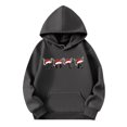 thumbnail image 4 of WILLBEST Sudadera Deportiva de Manga Larga con Estampado Del Alfabeto Navideño, Bolsillo con Cordón Ajustable y Estilo Oversize para Mujer XX-Grande, 4 of 4