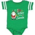 thumbnail image 3 of Inktastic My First Visit from Santa Boys or Girls Baby Bodysuit, 3 of 5