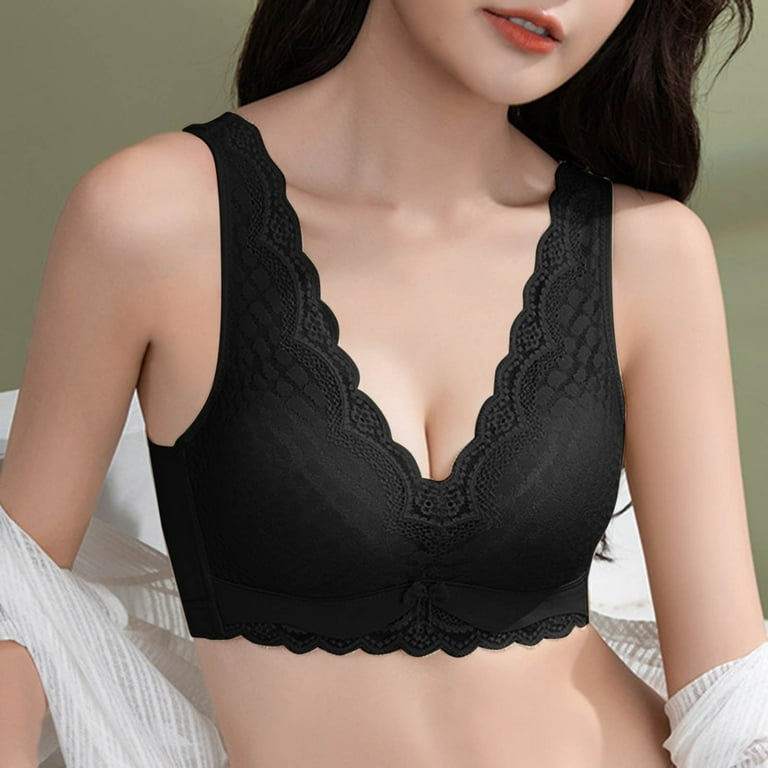 TAIAOJING Seamless Bra Gather Up Adjust The Bra Lace Underwear For Woman  Brassiere