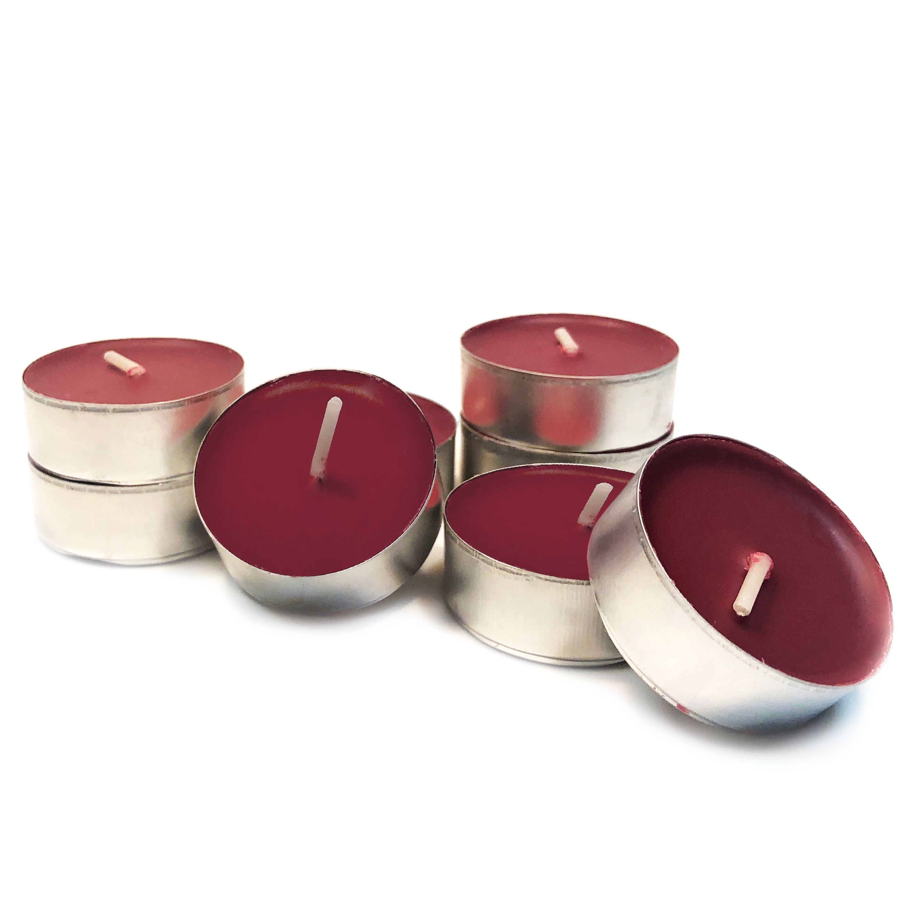 Mainstays Warm Apple Pie Scented Indoor/Outdoor Tealight Candles, 50 Count