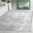 thumbnail image 3 of SAFAVIEH Orlando Jaymz Medallion Machine Washable Area Rug, Taupe/Beige, 8' x 10', 3 of 12