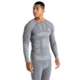 thumbnail image 4 of Dare 2B - Camiseta Interior Deportiva In The Zone II de Mimbre para Hombre (Gris carbón jaspeado), 4 of 4