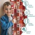 thumbnail image 3 of Blackout Kids Curtains,Red Christmas Patchwork Pattern Childrens Insulated Curtains Set Of 2,Bedroom Essentials,Toddler Room Decor 42"x84", 3 of 5