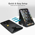 thumbnail image 4 of WinSpin Bean Bag Toss Game Cornhole Board Set Prize Toss with 5 Bean Bags Stakes, 4 of 10