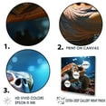 thumbnail image 3 of Designart "Lifelike Turtle Depiction" Animals Turtle Floater Framed Canvas Art Print, 3 of 5