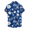 thumbnail image 5 of Iyufng Summer Shirts for Men Short Sleeve Hawaiian Shirts Printed Casual Beach Shirts, 5 of 8
