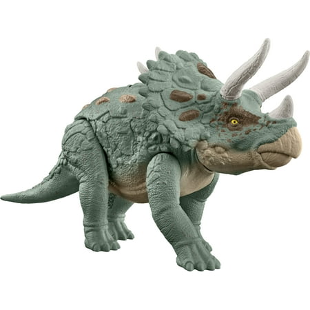 Jurassic World Gigantic Trackers Triceratops Dinosaur Action Figure Toy  Large Species