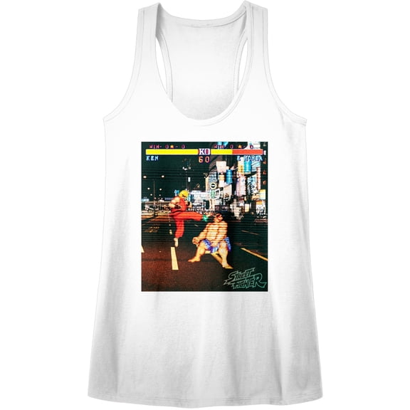 Street Fighter Real Street Fighter Women's Racerback Tank Top