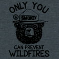 thumbnail image 2 of Tee Luv Smokey Bear Only You Can Prevent Wildfires T-Shirt (Men's) (XL), 2 of 7