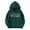 Swt 60# Dark Green, variant on WAYUTE Girls Sweatshirts Cute Graphic Hooded Sweatshirt for Soft Pullover with Pockets Comfortable Casual Kids Outerwear