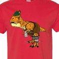 thumbnail image 4 of Inktastic T-rex King of Oktoberfest T-Shirt, 4 of 5