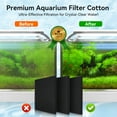 thumbnail image 6 of Aquarium Sponge Filter Pad, Bio Filter Media Foam Sponges, Cut-to-Size Foam for Fish Tank Ponds Filter Accessories (18.5"x18.5"x1.6", 35PPI) 2 Pack, 6 of 11