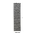 thumbnail image 3 of Contemporary Home Living 2' x 10' Floral Medallion Rectangular Area Throw Rug Runner - Gray and, 3 of 4