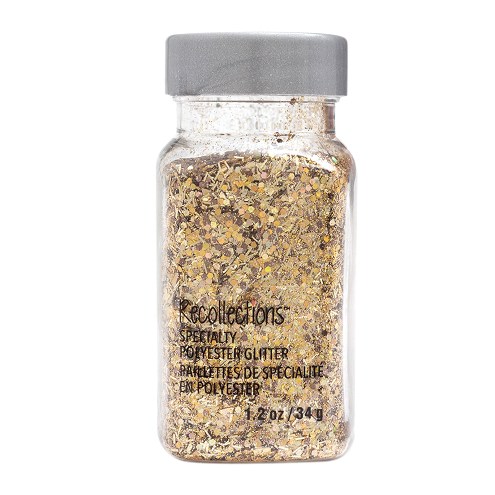 Recollections Riches Specialty Polyester Glitter, 12 Pack