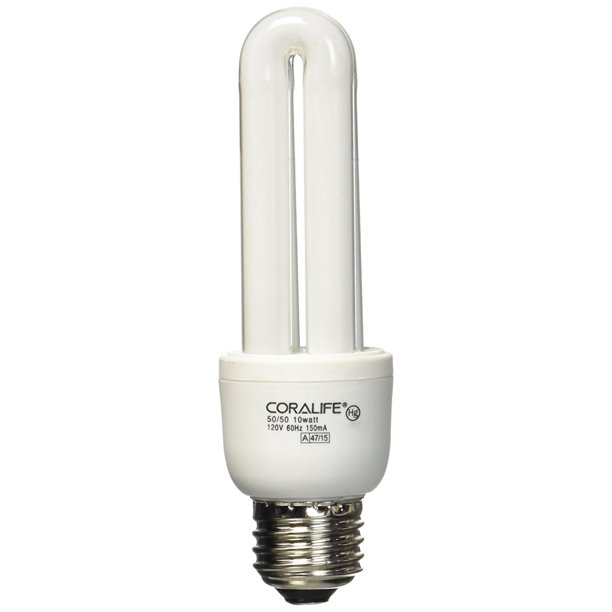 05509 Mini Compact Fluorescent 50/50 Colormax Lamp, 10Watt, Low