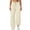 Beige, variant on Noric Women's Jogger Pants High Waist Drawstring Elastic Waist with Pockets Adjustable‑Hem Relaxed‑Fit Casual Trousers