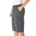 thumbnail image 3 of KingSize Men's Big & Tall 14" Side Elastic Cargo Shorts, 3 of 6