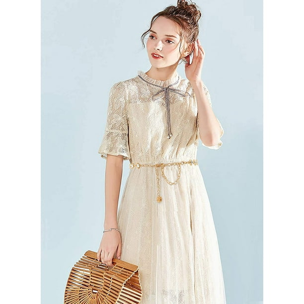 Chain Belt Dress Belts Metal Belt for Women Walmart