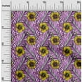 thumbnail image 2 of oneOone Cotton Jersey Medium Yellow Fabric Tropical Craft Projects Decor Fabric Printed By The Yard 58 Inch Wide, 2 of 5
