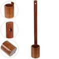 thumbnail image 3 of Foxnovo 2Pcs Vintage Wooden Beer Measuring Scoop Flat Bottom Ladle for Kitchen Use, 3 of 8