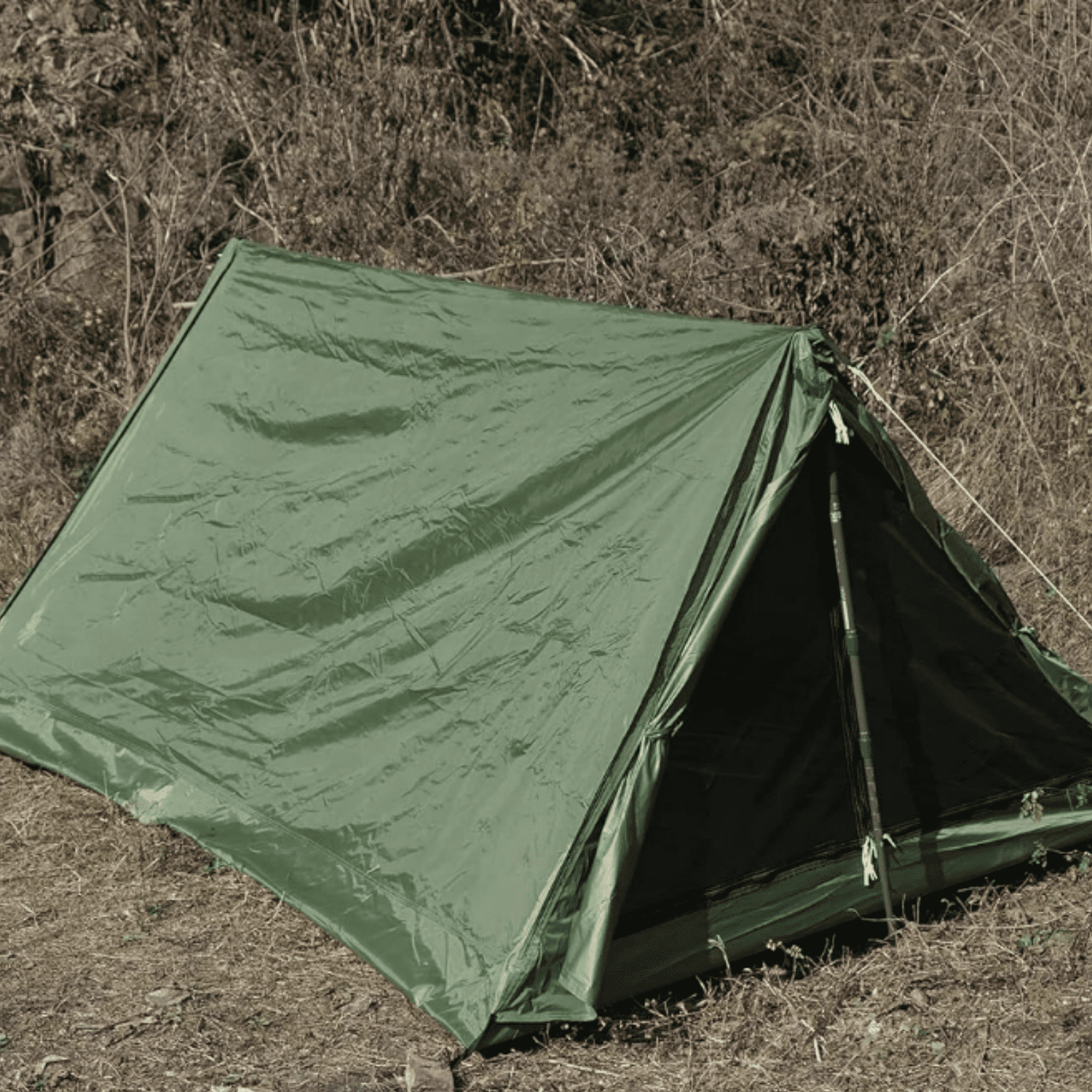 2-Person Trekking Pole Tent for Backpacking - Ultralight A-Frame Backpacking Tent, Two Person Waterproof Hiking Tent for Camping, Lightweight Camping Tent for Scouts