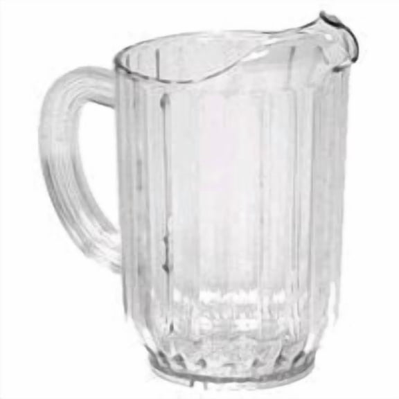 Royal Industries 12 Pitchers Set, Plastic, 60 Oz, Clear