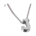 thumbnail image 2 of Joernso Women Necklace Letter Shape Unisex Smooth Alloy Men Pendant for Gift, 2 of 8