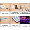 thumbnail image 6 of 300LEDs Bright LED Lights,RGB LED Strip Lights Ultra-Long Color Changing Light Strip with Remote, DIY Color Options Tape Lights for Home Lighting Kitchen Bed Decoration (No Plug), 6 of 8