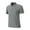 Gray, variant on Hinvhai Men's Polo Shirts Buttons Casual Work T Shirts Quick Dry Short Sleeve Golf Shirt Pique Jersey Outdoor Performance Black 14(XXXXL)