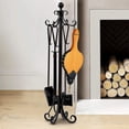 thumbnail image 3 of Soplador de chimenea Jinxiu, soplador de madera para interiores con correa para colgar, mango largo, boquilla de metal, gran herramienta para chimenea, chimenea, estufa de leña TUNC Sencillez, 3 of 5