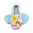 thumbnail image 2 of Pokemon Girls Blue Pikachu Slip On Loafer Slippers (4 UK Child), 2 of 7