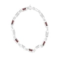 thumbnail image 1 of Pulsera cuadritos 18cm Horoz Plata 925 WP594, 1 of 3