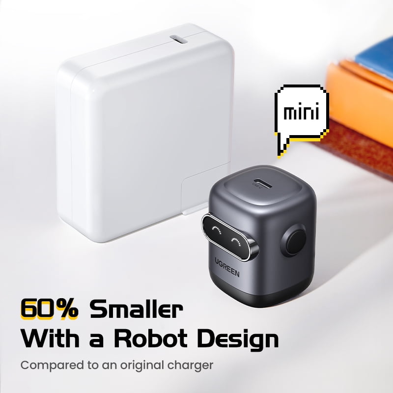 UGREEN Uno2 30W USB C Robot Charger, Gray