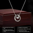 thumbnail image 4 of JEMINES Gifts for Women, Friends BFF Bestie Jewelry with Meaningful Message Gifts Idea, Friendship Necklace (Friend Love, Lucky In Love Necklace), 4 of 6