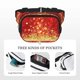 thumbnail image 5 of Easygdp Red Gold Glitter Fanny Packs para Mujeres y Hombres, Bolsa de Cinturón, Bolsos de Cruz para Trabajo/Correr/Senderismo, 5 of 9