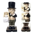 thumbnail image 5 of Soumake Comical Intricate Detailing Toilet Butler Statue Stable Resin Home Sculpture Home Decor Household, 5 of 7