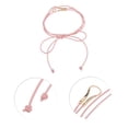 thumbnail image 4 of Unique Bargains 1 Pc Festival Wrap Belt Elegant Unique Buckle Head Knotted Adjustable Waist Cord for Women Pink, 4 of 5