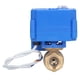thumbnail image 2 of Válvula De Bola Eléctrica, Nivel De Protección IP67 1.0Mpa Presión Máxima De Trabajo DC 12V Válvulas De Bolas Motorizadas De Latón BSP Duraderas Para Tratamiento De Agua, 2 of 7