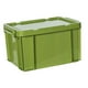 thumbnail image 1 of Contenedor industrial de PP, apilable, para zapatos Verde, 1 of 8