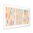 thumbnail image 3 of Designart 'Patchwork of Pastel Organic Shapes' Modern Framed Art Print, 3 of 4