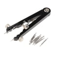 thumbnail image 2 of Milaget Watch Spring Bar Plier Tool Home Travel Replacement Spring Bar Tweezer Plier Black, 2 of 9
