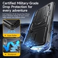 thumbnail image 6 of For Motorola Moto G Power 5G 2025/Moto G Play 5G 2025 Case with 2 Pack Screen Protector, Upgrade Slide Camera Cover & Kickstand, Lanyard Strap,Heavy Duty Military Phone Case, 6 of 9