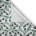 thumbnail image 4 of Ambesonne Animals Valance Pack of 2, Cartoon Panda Bear Heads, 54"X18", Multicolor, 4 of 5