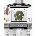 thumbnail image 4 of Large Induction Cooktop Protector Mat Ginkgo Leaves Stove Top Covers for Electric Stove, Marble Modern Abstract Art Green Golden Decorative Stove Burner Cover Mats, Glass Top Stove Cover, 4 of 7