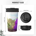 thumbnail image 4 of Saiise Pikmin Print Travel Coffee Mug 16oz,Insulated Coffee Mug to Go,Reusable Coffee Travel Mug with Seal Lid,Vacuum Stainless Steel Coffee Cups for Hot/Ice Coffee Tea, 4 of 8
