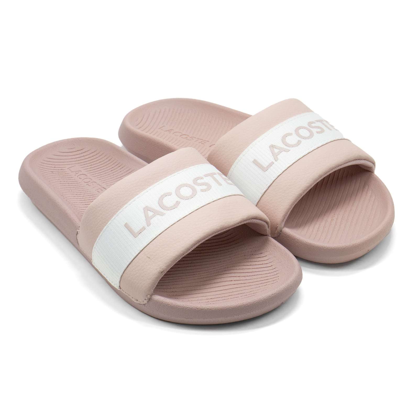 Lacoste Women's Croco Slide Sandals