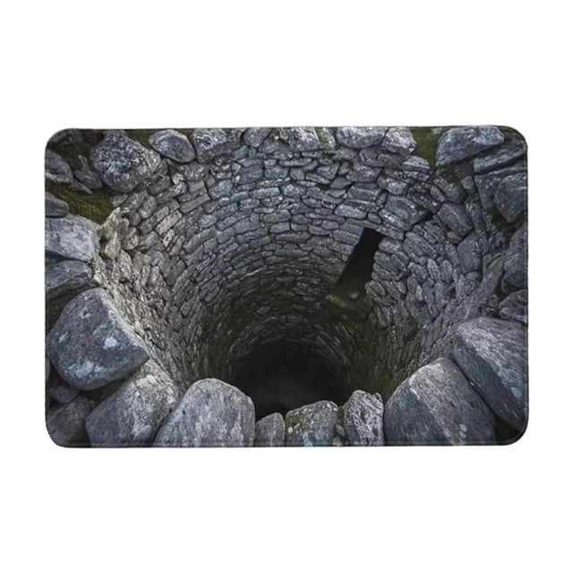 Door Mats for Home Entrance, Stereoscopic Visual Effect Absorbent Non-Slip Mat, Dirt Proof for Bathroom Kitchen, 40X60Cm