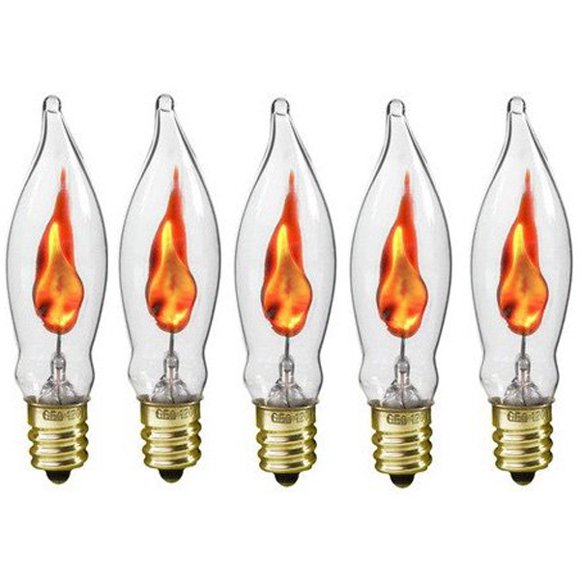 Flickering Candelabra Bulbs