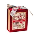 thumbnail image 4 of Caja de regalo con cinta Caja de regalo de boda Terciopelo Exquisita Caja decorativa para fiestas navideñas con tapa para baby shower Centro de mesa, 4 of 9